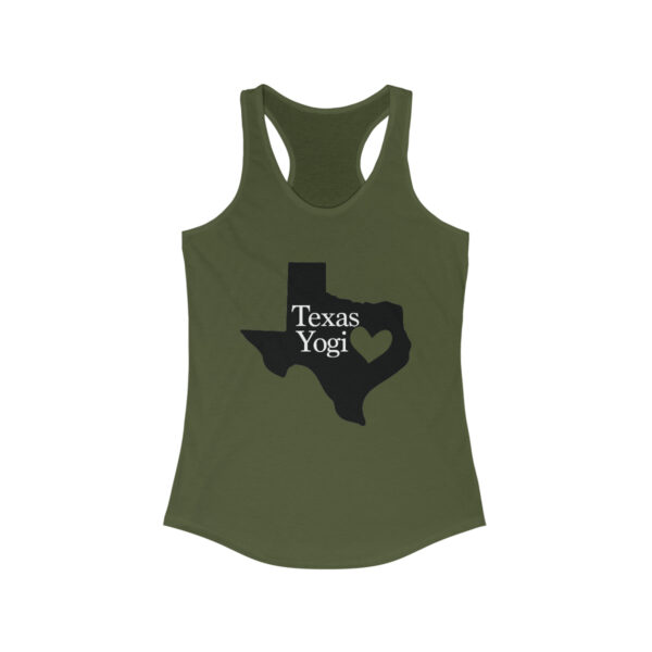 Big Tex Texas Yogi Women's Ideal Racerback Tank - Image 9