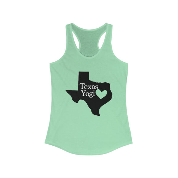 Big Tex Texas Yogi Women's Ideal Racerback Tank - Image 11