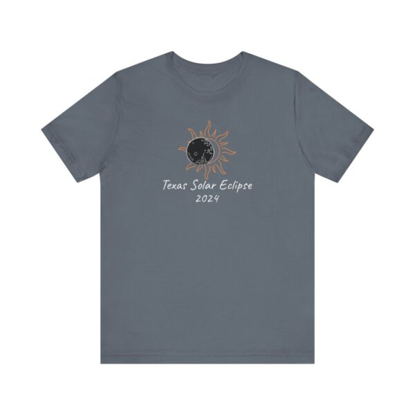 Texas Solar Eclipse Unisex Jersey Short Sleeve Tee - Image 38